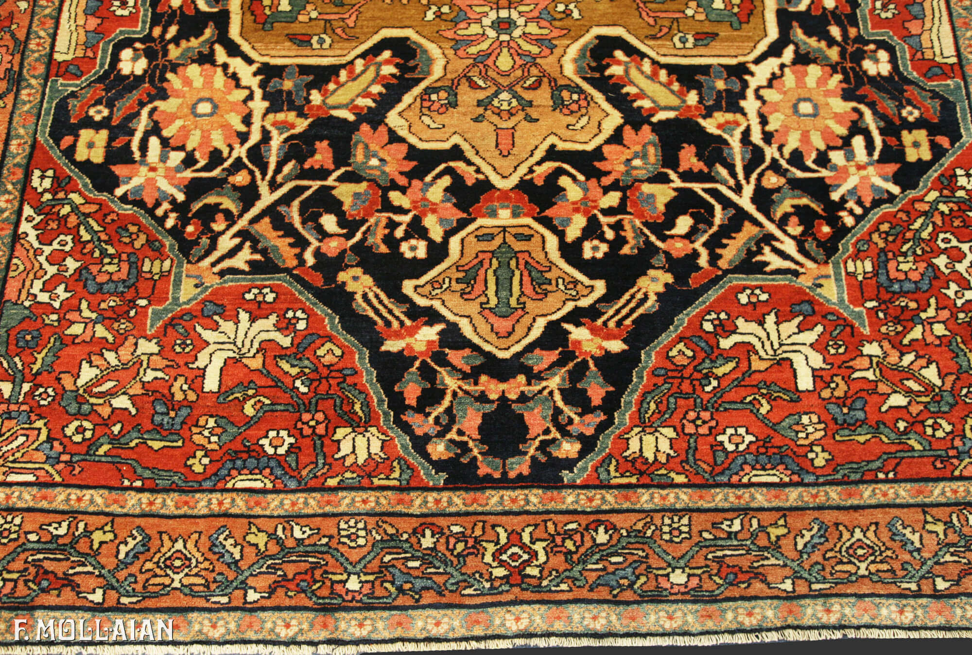 Tapis Persan Antique Mishan n°:29206521